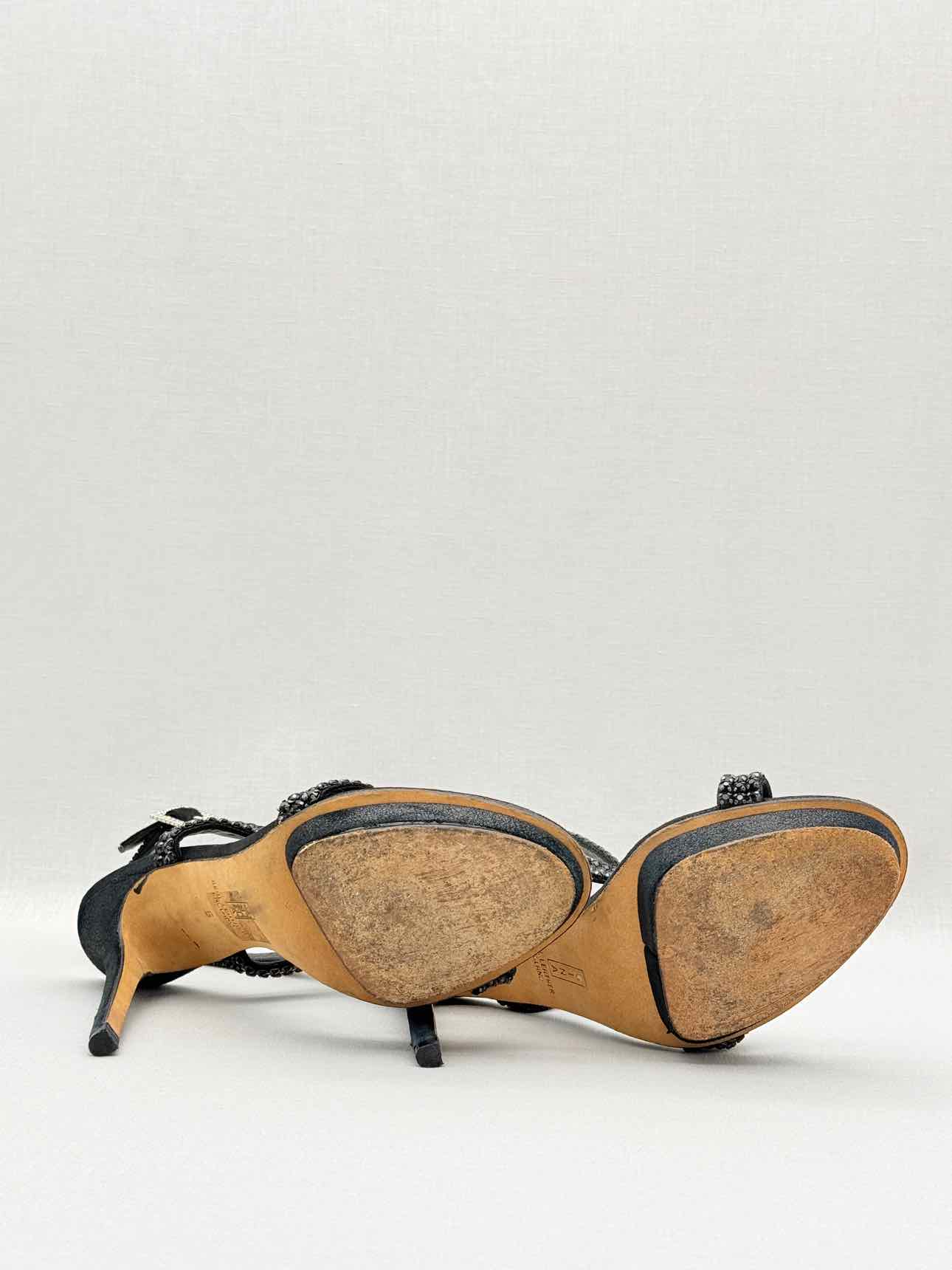 GINA Black Size EU 38 Heeled Sandals