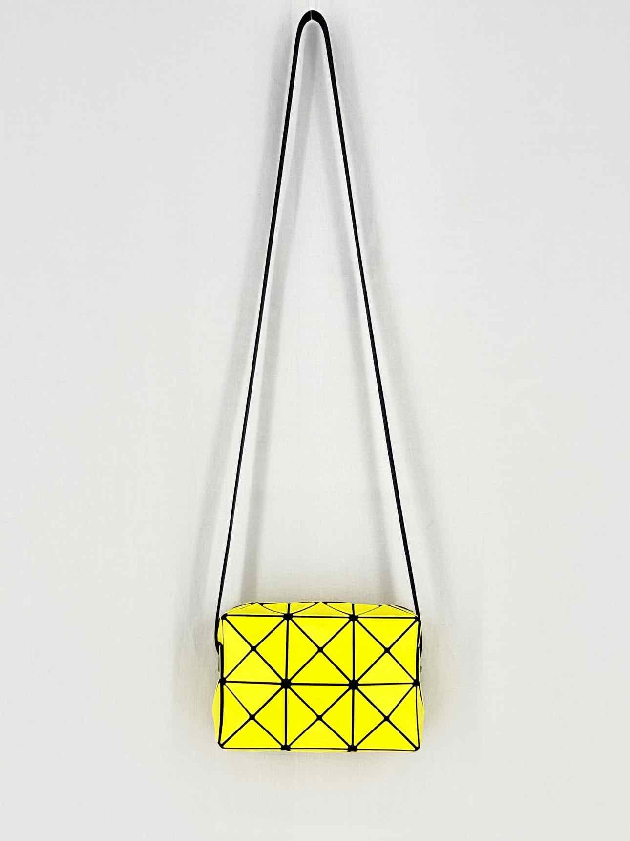 BAO BAO Carton Yellow & Black Geometric Crossbody