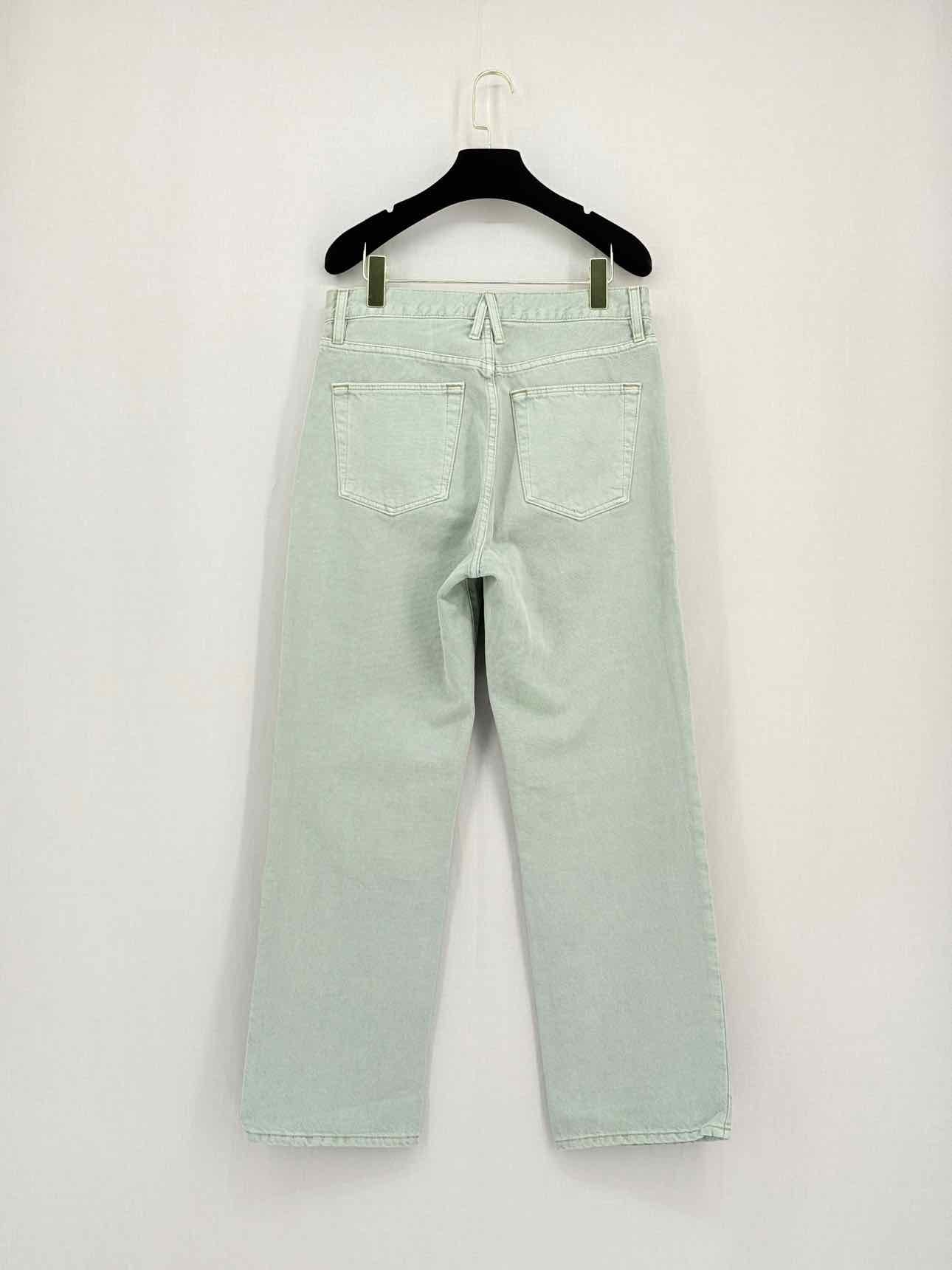SLVRLAKE London Crop Green Size 29 Jeans