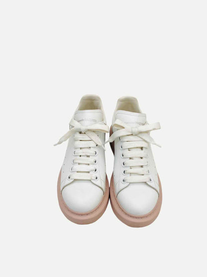 ALEXANDER MCQUEEN Chunky White w/ Pink Sneakers