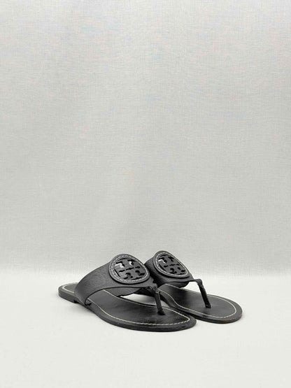 TORY BURCH Louisa Black Size EU 37.5 Sandals