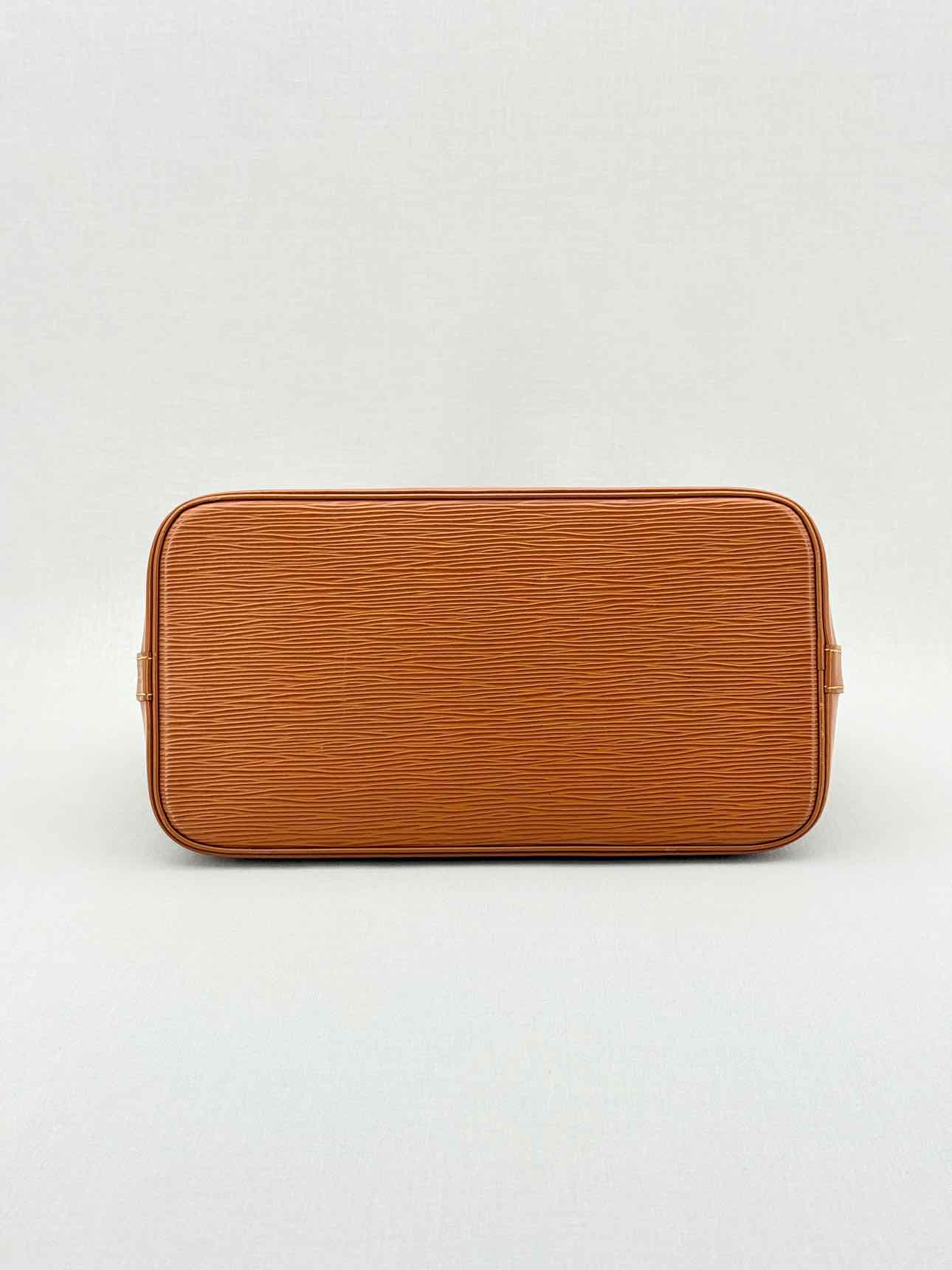 LOUIS VUITTON Alma Camel Top Handle