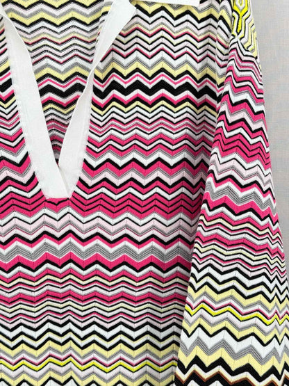 MISSONI White Multicolor Size US Large/8 Outfit Set