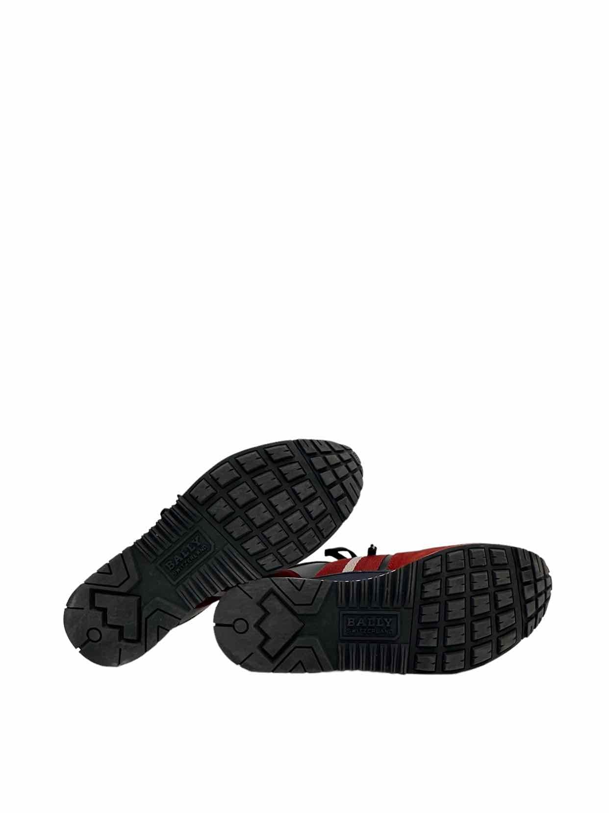 BALLY Arnold Burgundy, Blue & Black Size EU 38 Sneakers