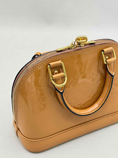 LOUIS VUITTON Alma Tan Monogram Top Handle