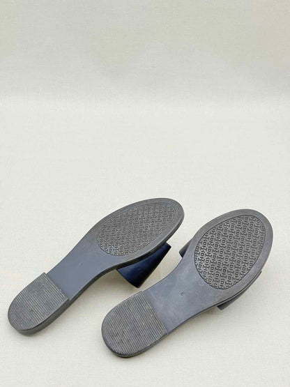 TORY BURCH Everly Blue Size EU 36 Slides