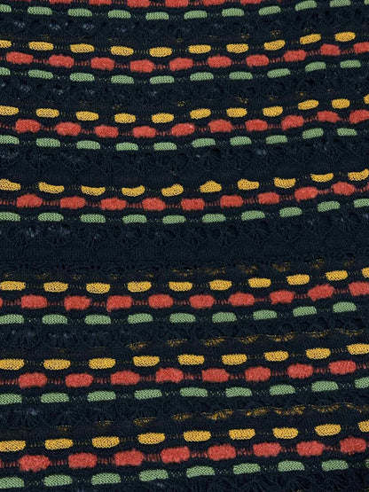 M MISSONI Brown Multicolor Knit Size US 2 Top