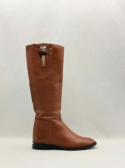 BURBERRY Mapledene Brown Size EU 35 Knee High Boots