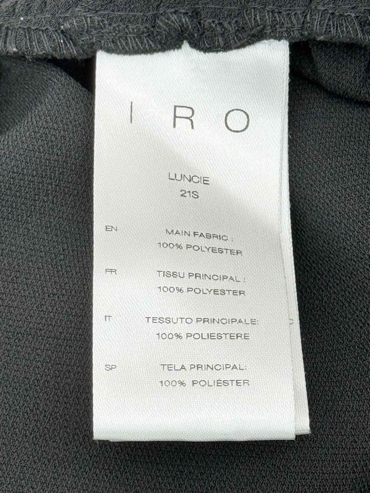IRO Luncie Black Size US 4 Mini Skirt