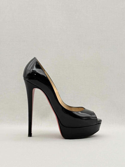 CHRISTIAN LOUBOUTIN Lady Black Size EU 38 Pumps