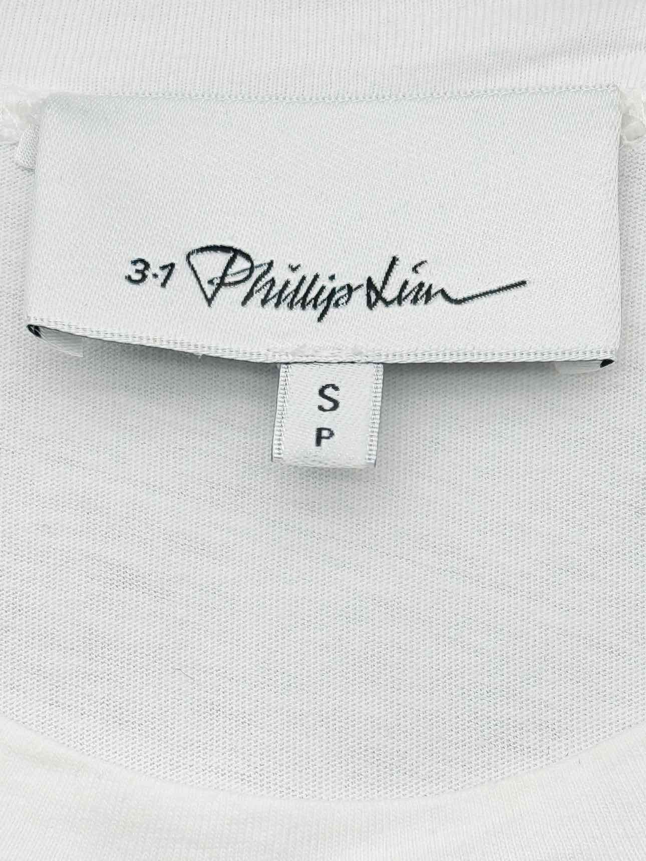 3.1 PHILLIP LIM White Size Small Tank Top