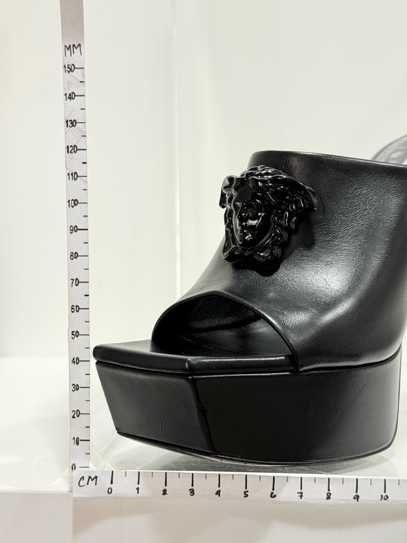 VERSACE La Medusa Black Size EU 37 Mules