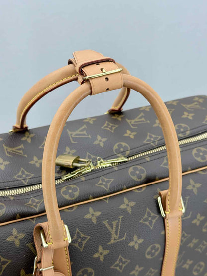 LOUIS VUITTON Sirius Brown Monogram Top Handle