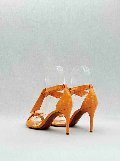 ALEXANDER BIRMAN Orange Size EU 38.5 Heeled Sandals