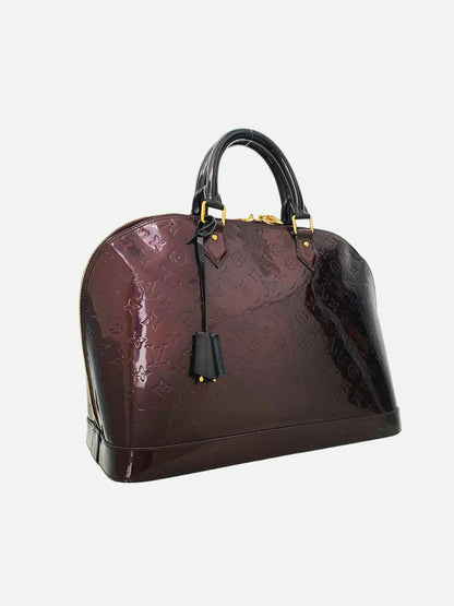 LOUIS VUITTON Alma Amarante Top Handle