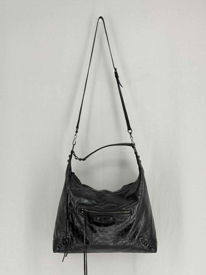 BALENCIAGA Le City Black Shoulder Bag
