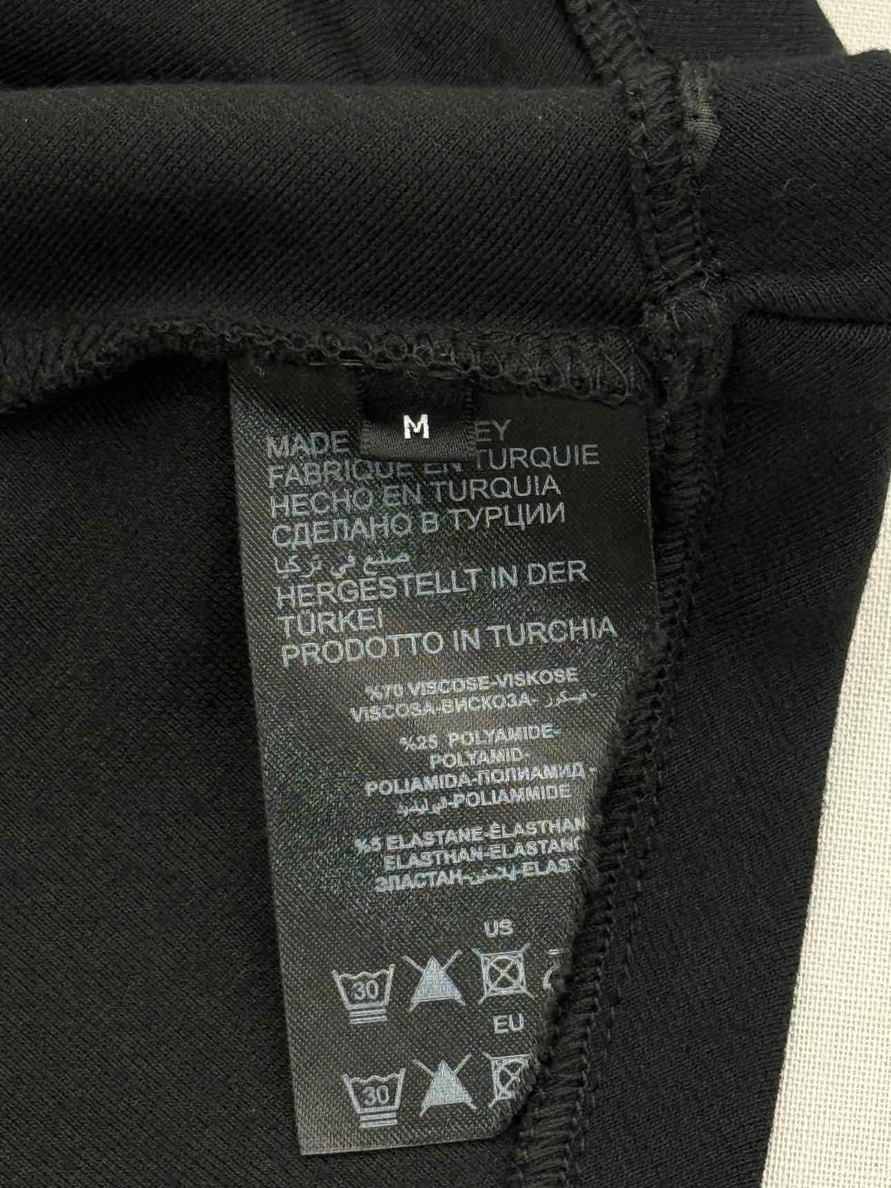 KARL LAGERFELD Black Size Medium Knee Length Dress