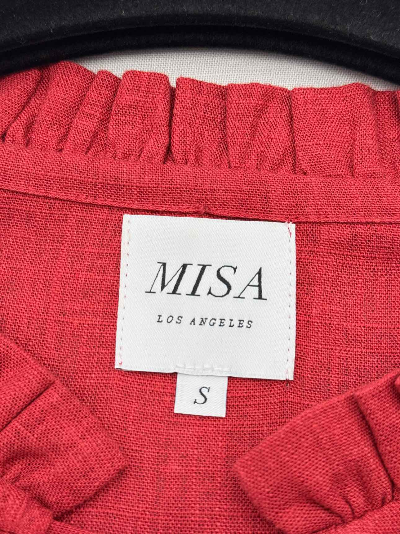 MISA Red Size Small Short Dress