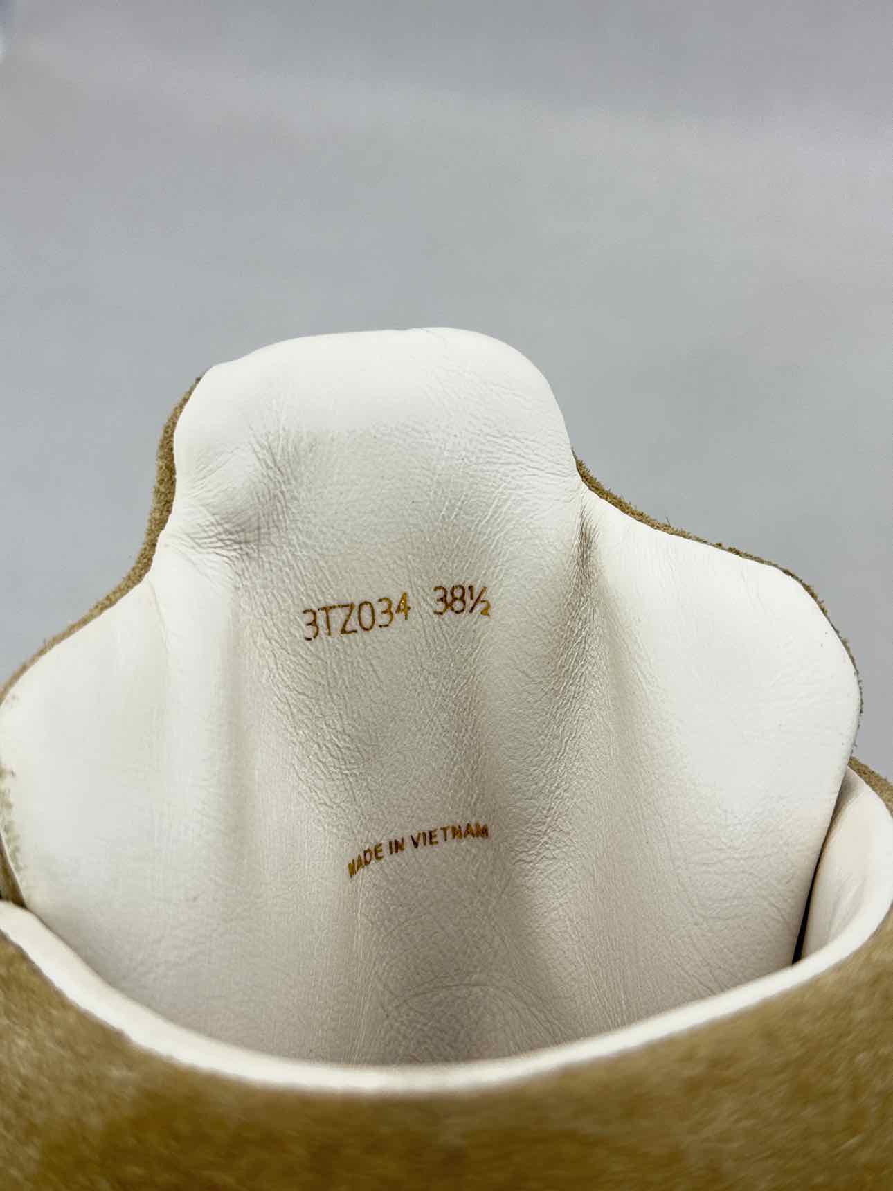 PRADA Beige Suede EU Shoe Size 38.5 Ankle Boots