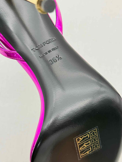 TOM FORD Naked Purple Size EU 38.5 Heeled Sandals