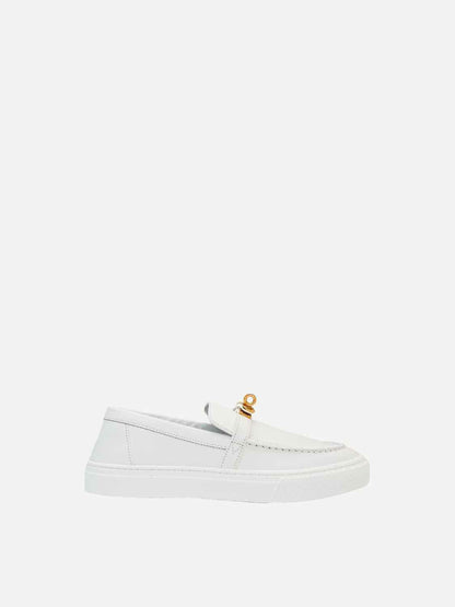HERMES Game Slip-On White Size EU 37.5 Sneakers