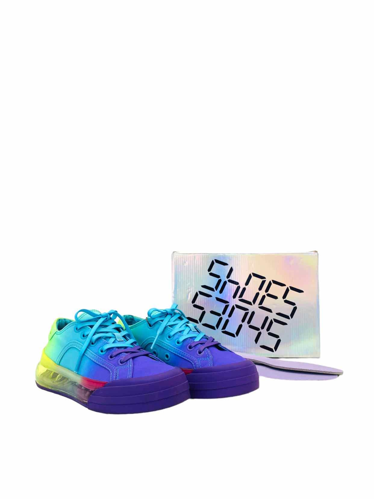 SHOES 53045 Sneaker Air Purple Multicolor Sneakers 37