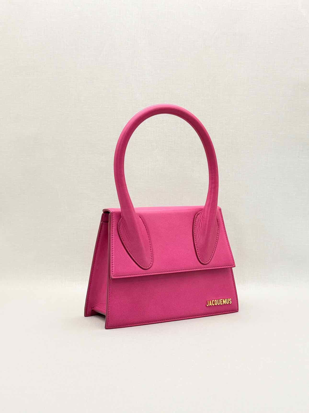 JACQUEMUS Le Grand Chiquito Pink Top Handle