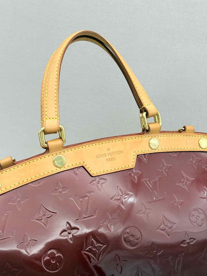LOUIS VUITTON Brea Rouge Fauviste Monogram Top Handle
