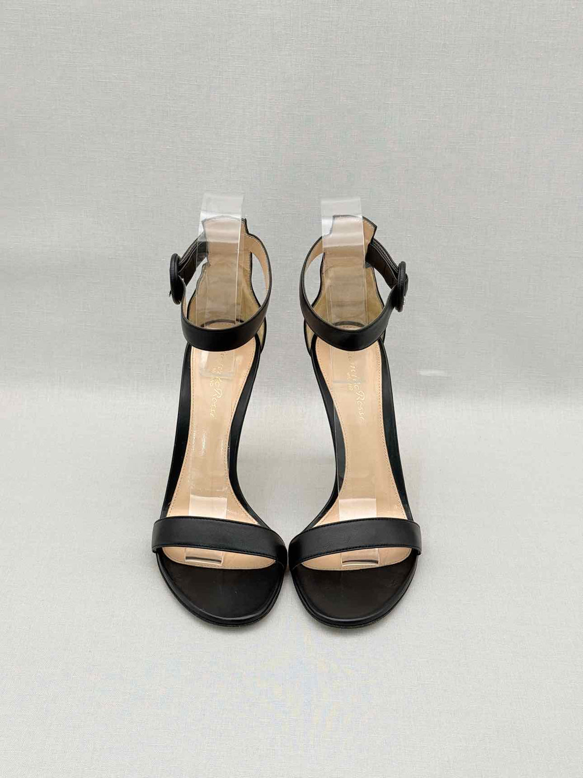 GIANVITO ROSSI Black Size EU 38 Heeled Sandals