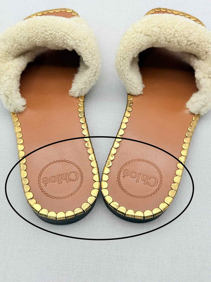 CHLOE Idol Cream Size EU 40 Slides