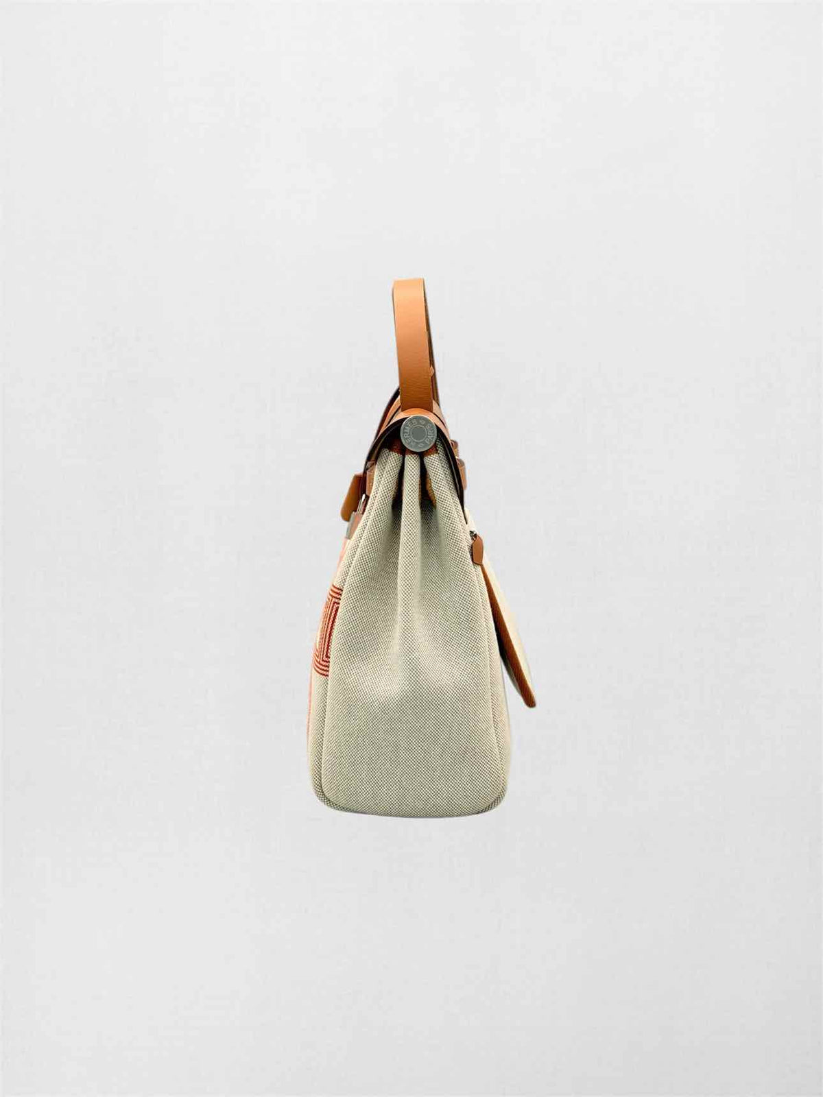 HERMES Herbag Zip 31 Ecru Fauve Top Handle