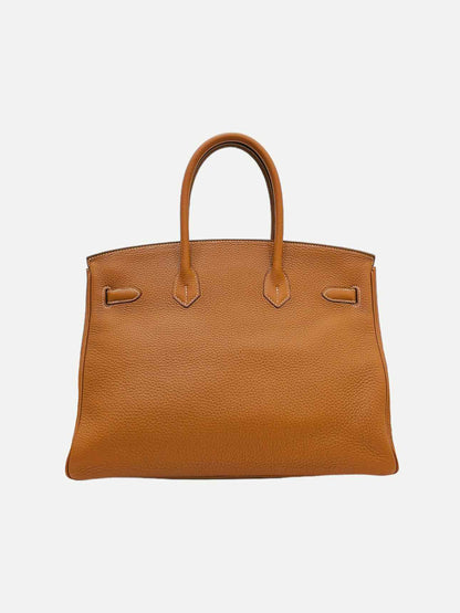 HERMES Birkin Gold Top Handle