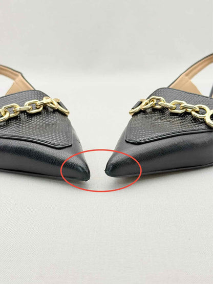 LK BENNETT Black Chain Link Size EU 38 Pumps