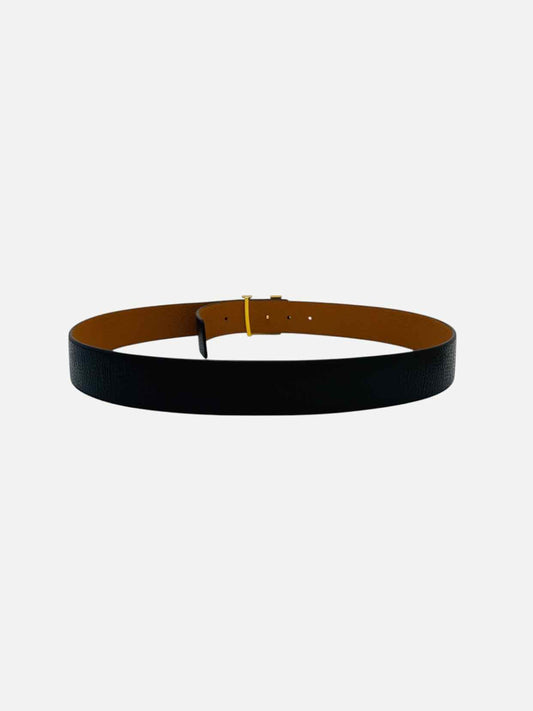 LOUIS VUITTON LV Initiales Black Belt