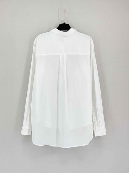 THE FRANKIE SHOP White Size Small Shirt