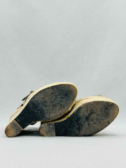 PIERRE HARDY Espadrille Grey Size EU 39 Wedges