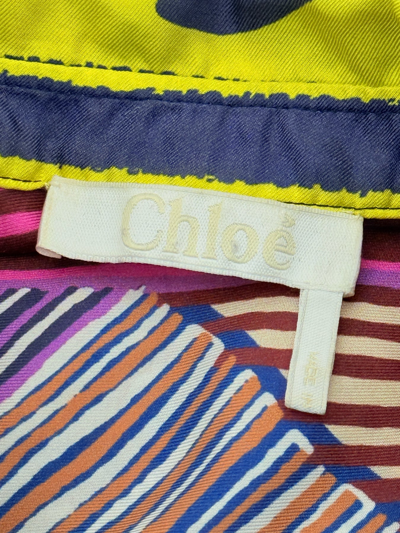 CHLOE Pink Multicolor Printed Size US 6/8 Outfit Set