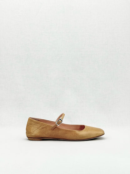 MAX & CO Mary Jane Beige Size EU 37 Ballet Flats