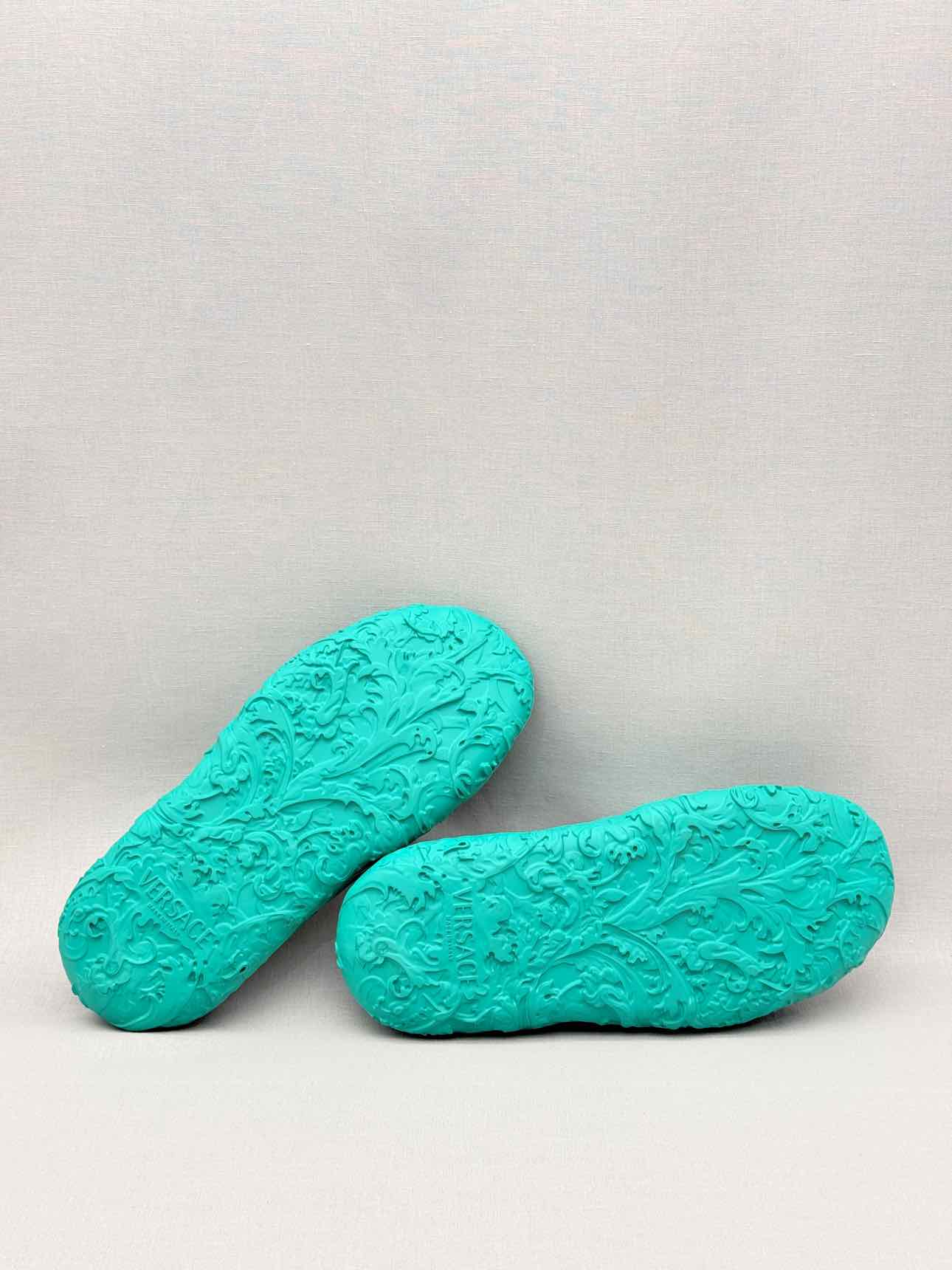 VERSACE Medusa Turquoise Size EU 43 Slides