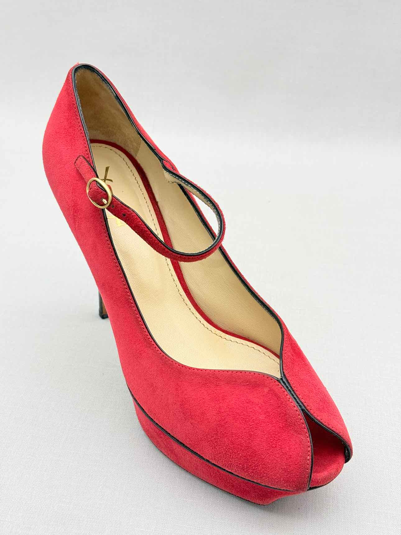 YSL Red Size EU 40 Mary Janes