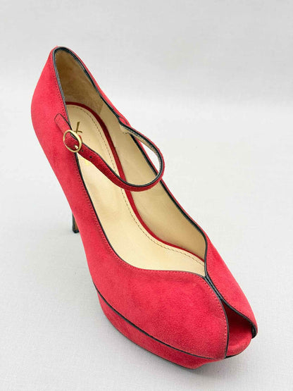 YSL Red Size EU 40 Mary Janes