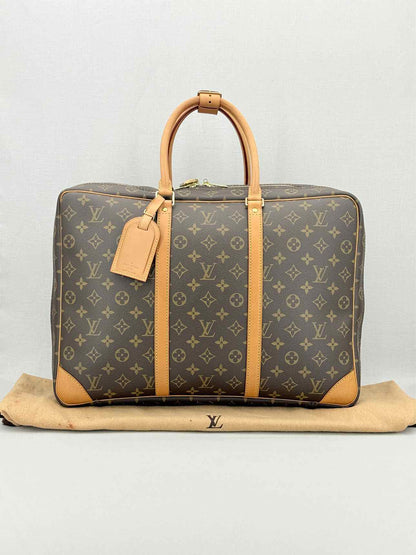 LOUIS VUITTON Sirius Brown Monogram Top Handle