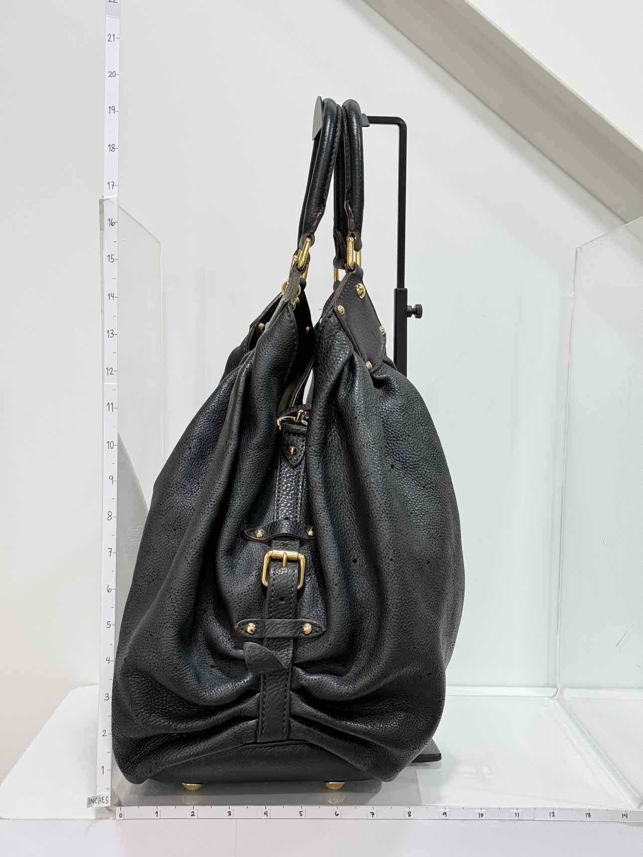 LOUIS VUITTON Mahina Surya Black Monogram Hobo bag