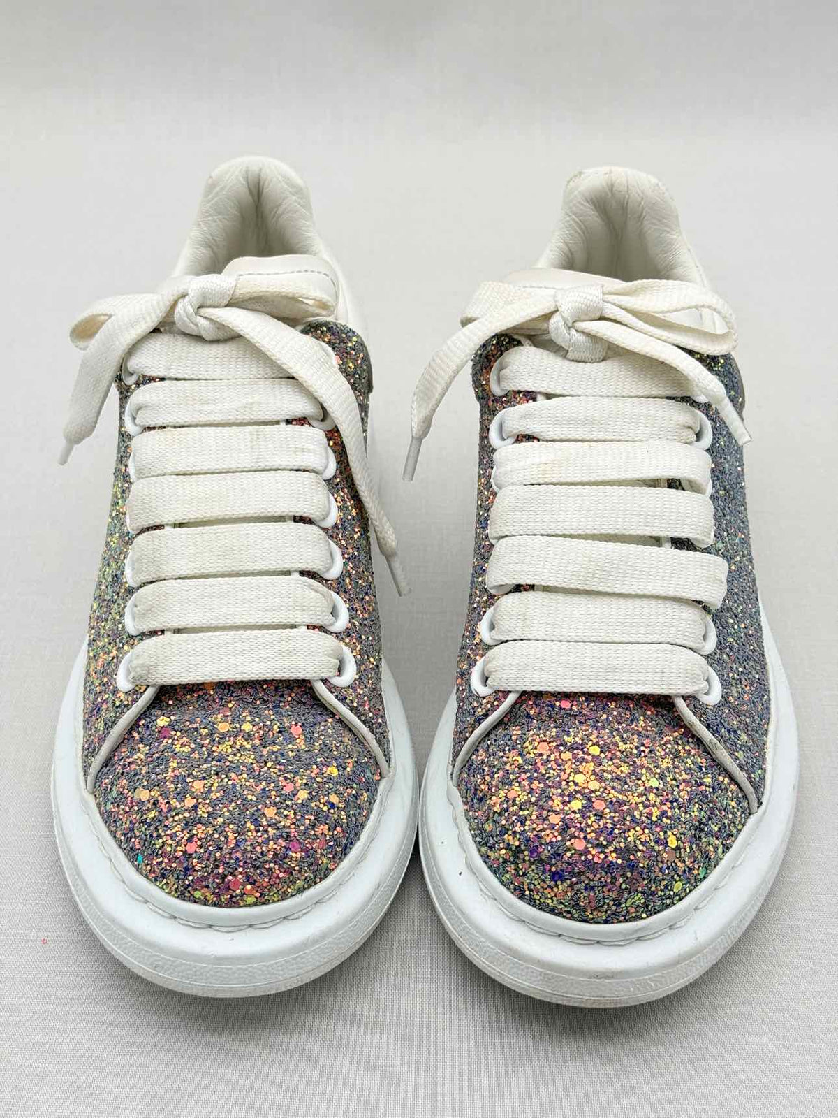 ALEXANDER MCQUEEN Pink Multicolor Size EU 35.5 Sneakers