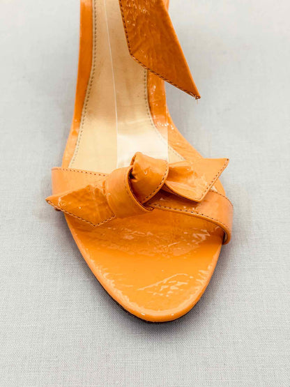 ALEXANDER BIRMAN Orange Size EU 38.5 Heeled Sandals