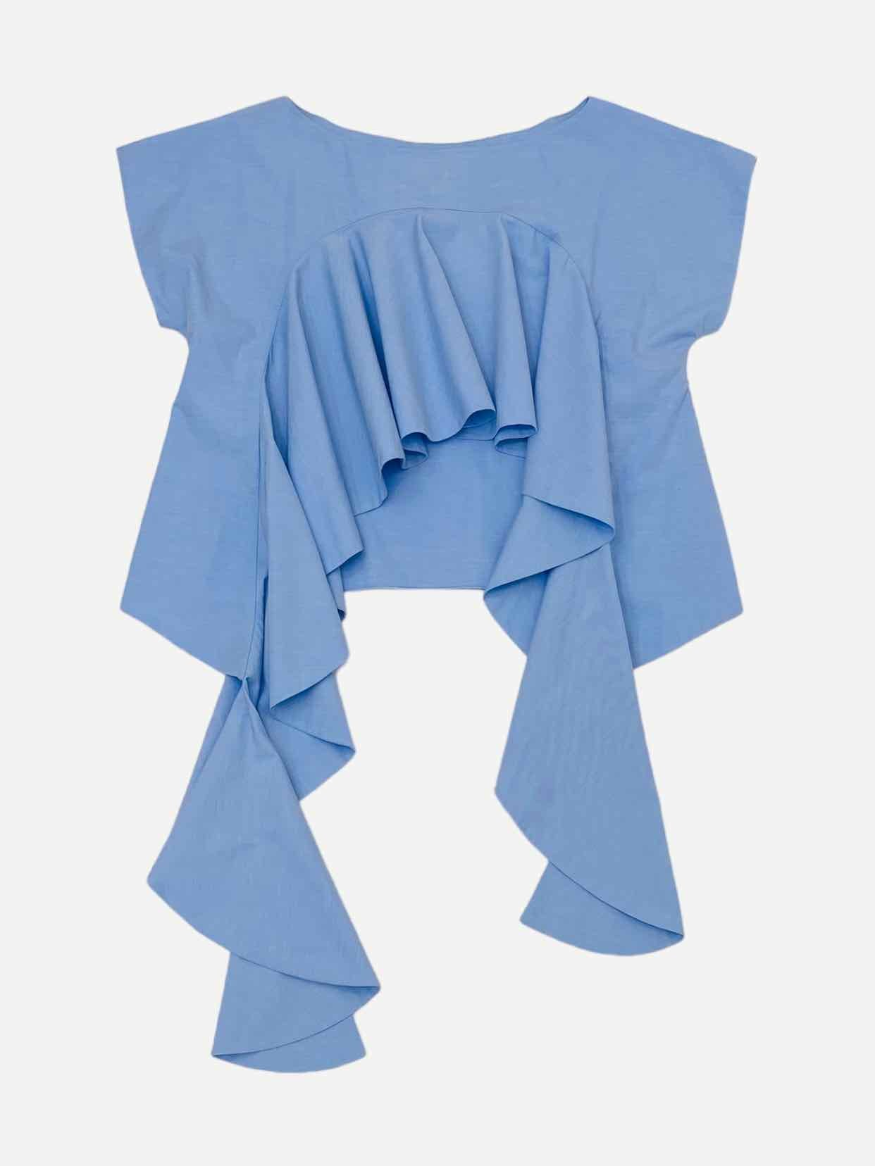 LEAL DACARETT Cartagena Blue Size US 2 Top