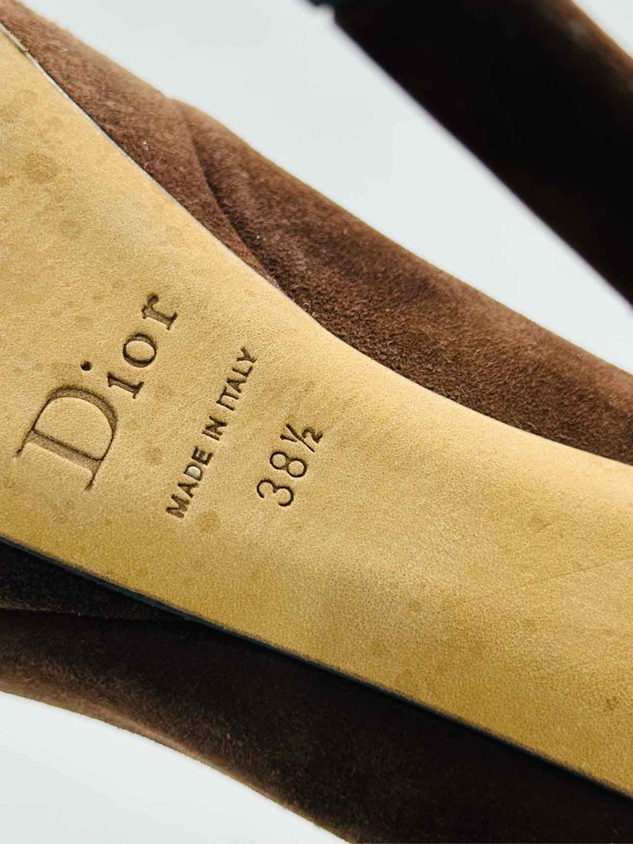 DIOR Miss Dior Brown Size EU 38.5 Pumps