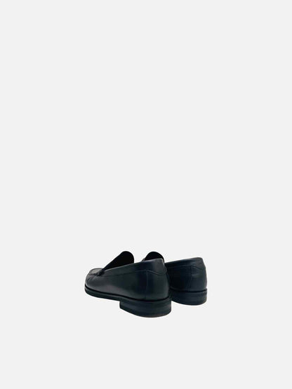 MENGLORIA Classic Black Loafers 43