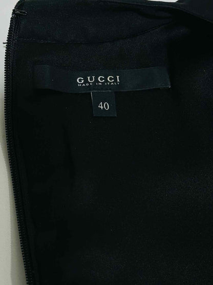 GUCCI Black Multicolor Size US 4 Short Dress