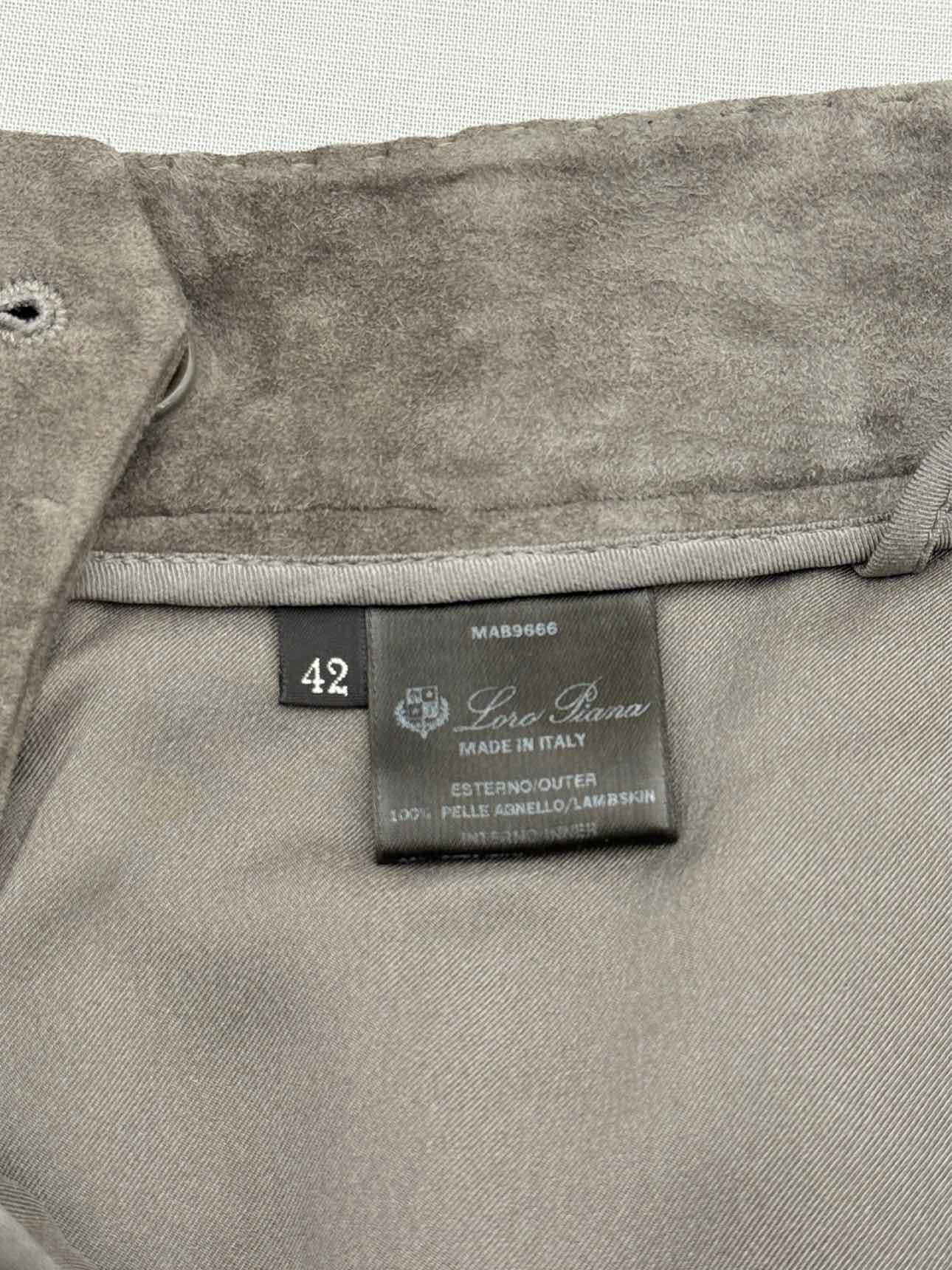 LORO PIANA Grey Size US 6 Pants